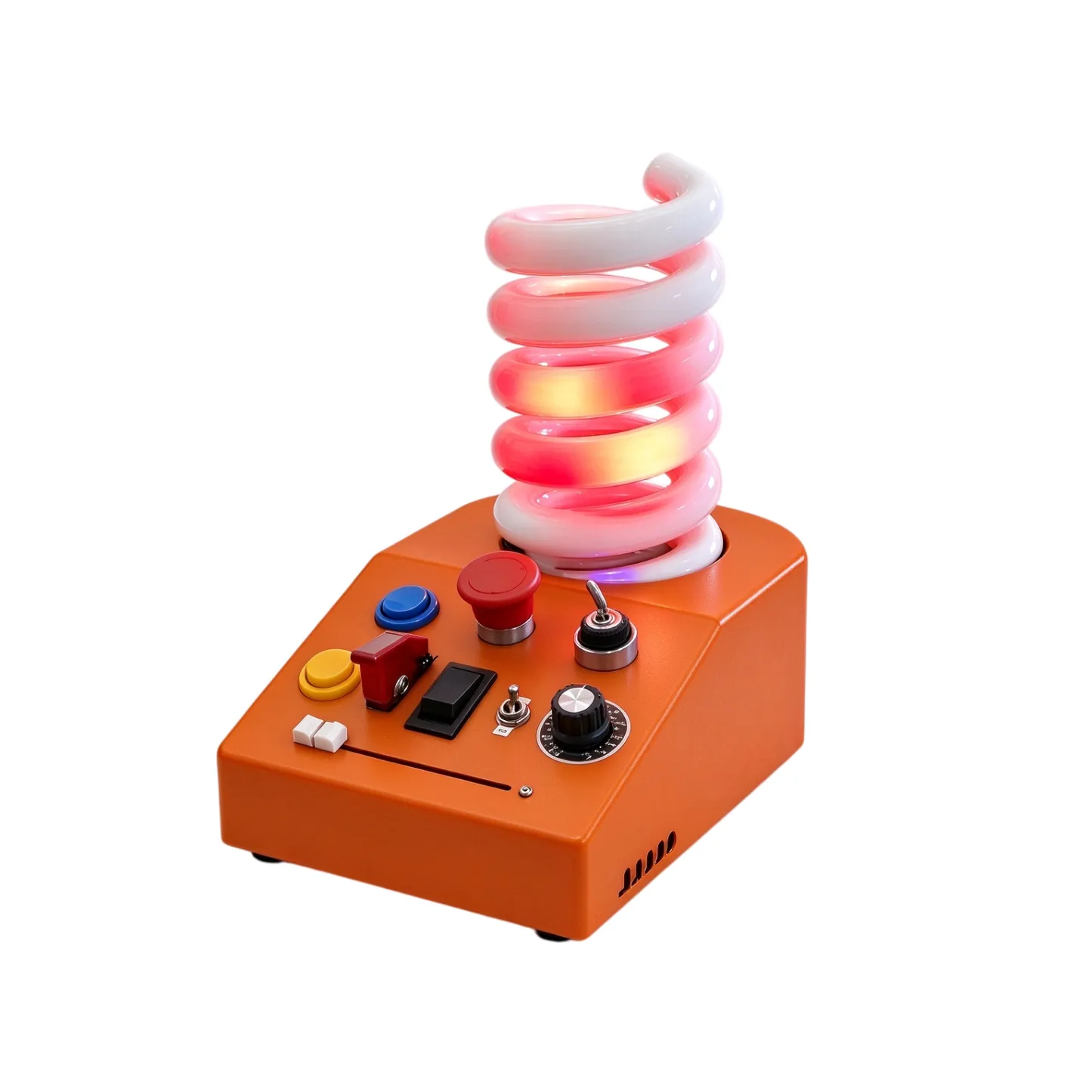 Interactive Spiral LED Light Controller