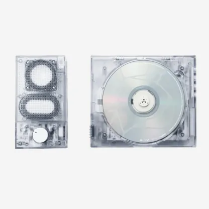Transparent Modular Bluetooth CD Player