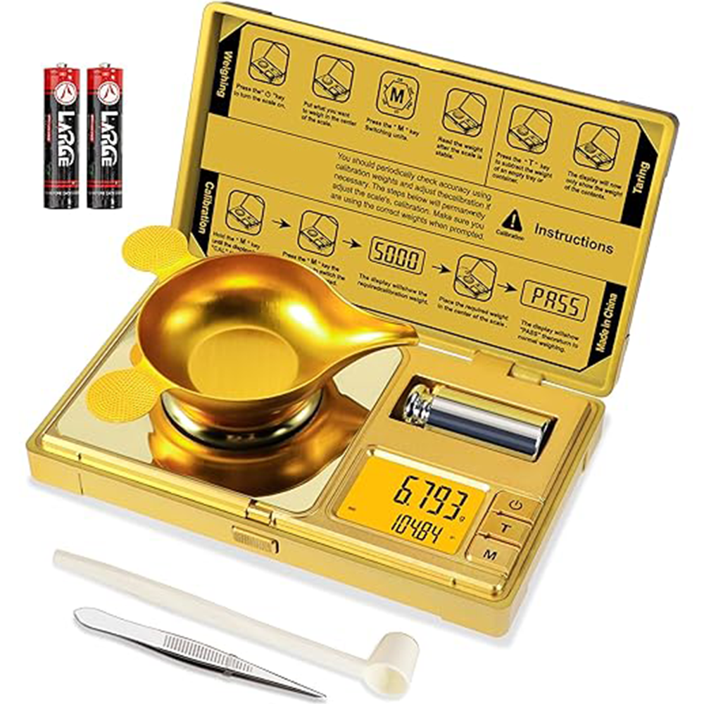 High-precision milligram scale 50g/0.01g digital