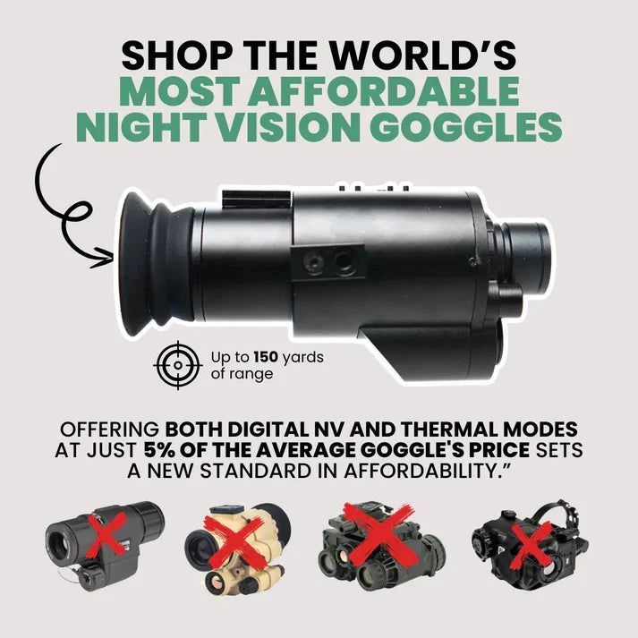 Hunting Thermal & NVG Fusion Goggles