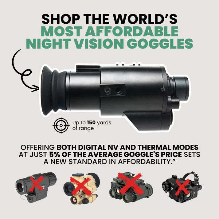 Hunting Thermal & NVG Fusion Goggles