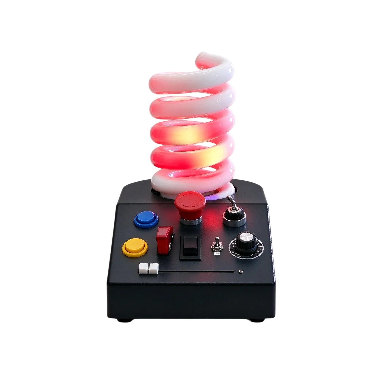 Interactive Spiral LED Light Controller
