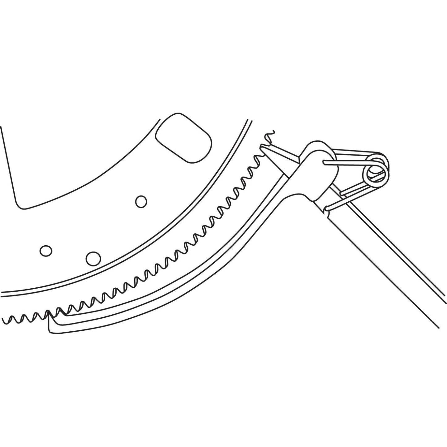 Foldable Flywheel Turning Tool Wrench