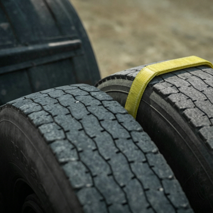 Commercial Fleet Kit – Heavy-Duty Steel Traction Device for Semi Trucks
