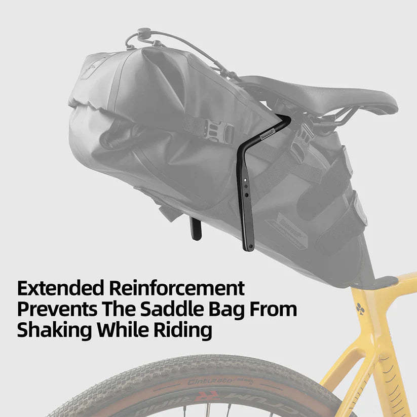 Multifunctional Bike Seat Post Stabilizer | Saddle Bag & Water Bottle Holder Stabilizer