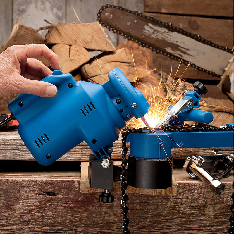 Electric Chainsaw Chain Sharpener-Fast Precision Sharpening System