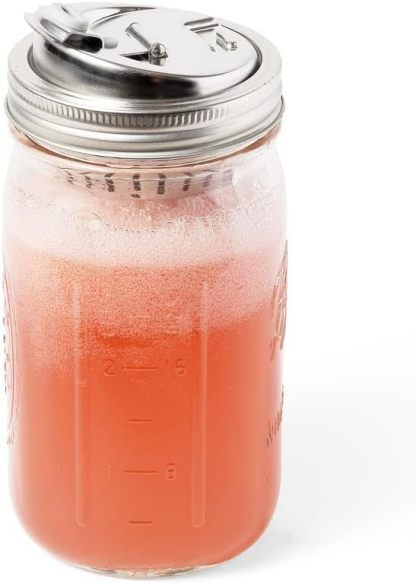 Mason Jar Fruit Infuser Drink Lid