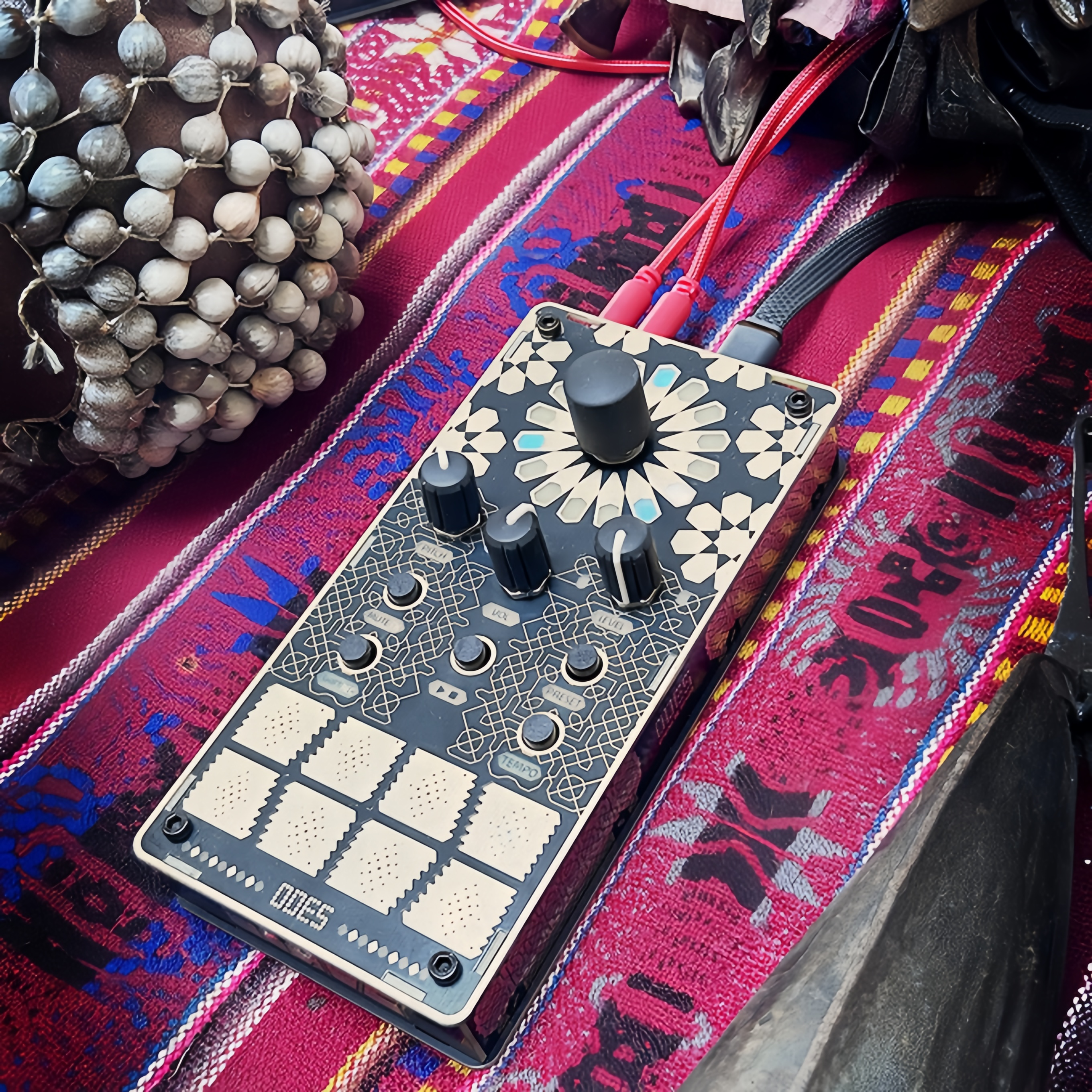 Portable Euclidean Drum Machine — 8-Channel Sample Sequencer