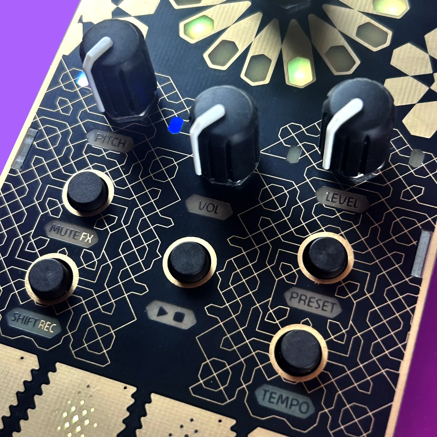 Portable Euclidean Drum Machine — 8-Channel Sample Sequencer