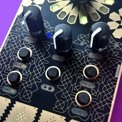 Portable Euclidean Drum Machine — 8-Channel Sample Sequencer