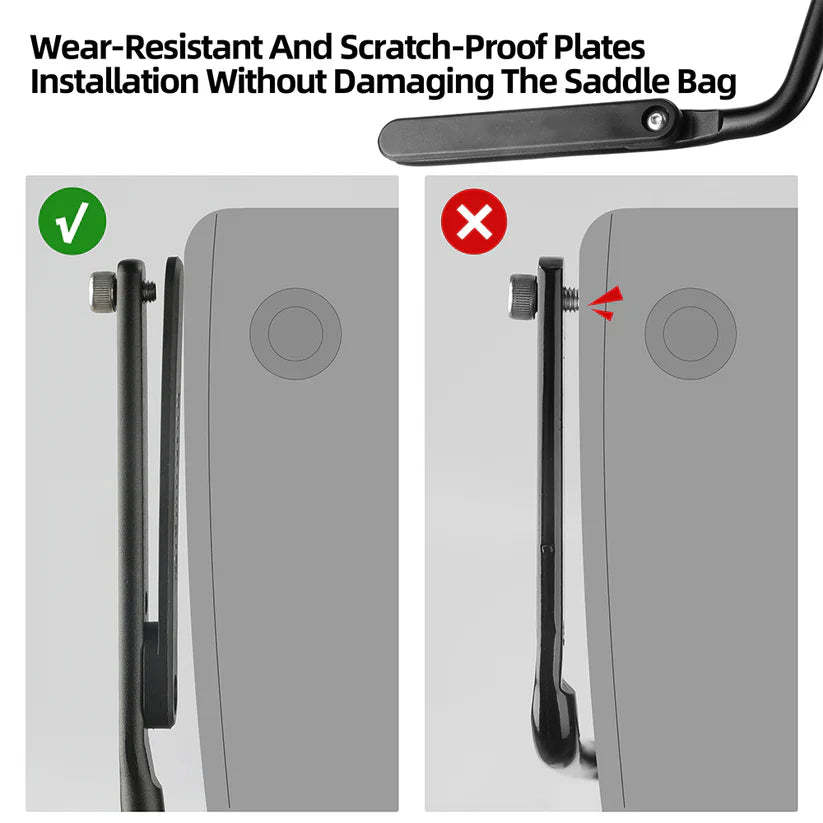 Multifunctional Bike Seat Post Stabilizer | Saddle Bag & Water Bottle Holder Stabilizer