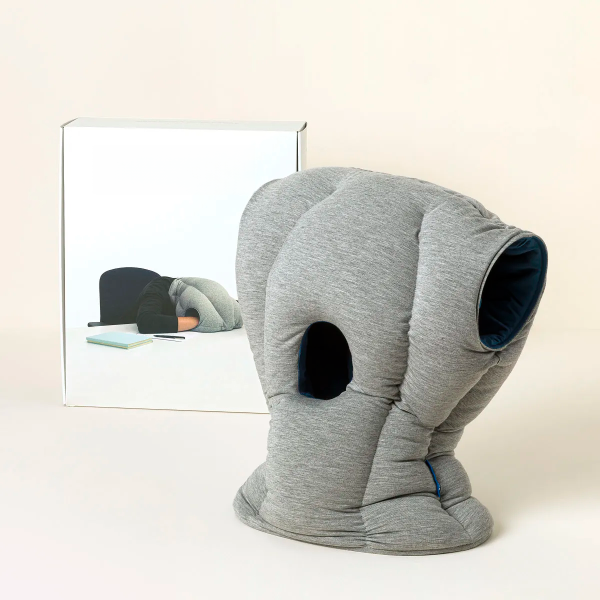 Nap Anywhere Pillow — Compact Travel & Office Nap Cushion
