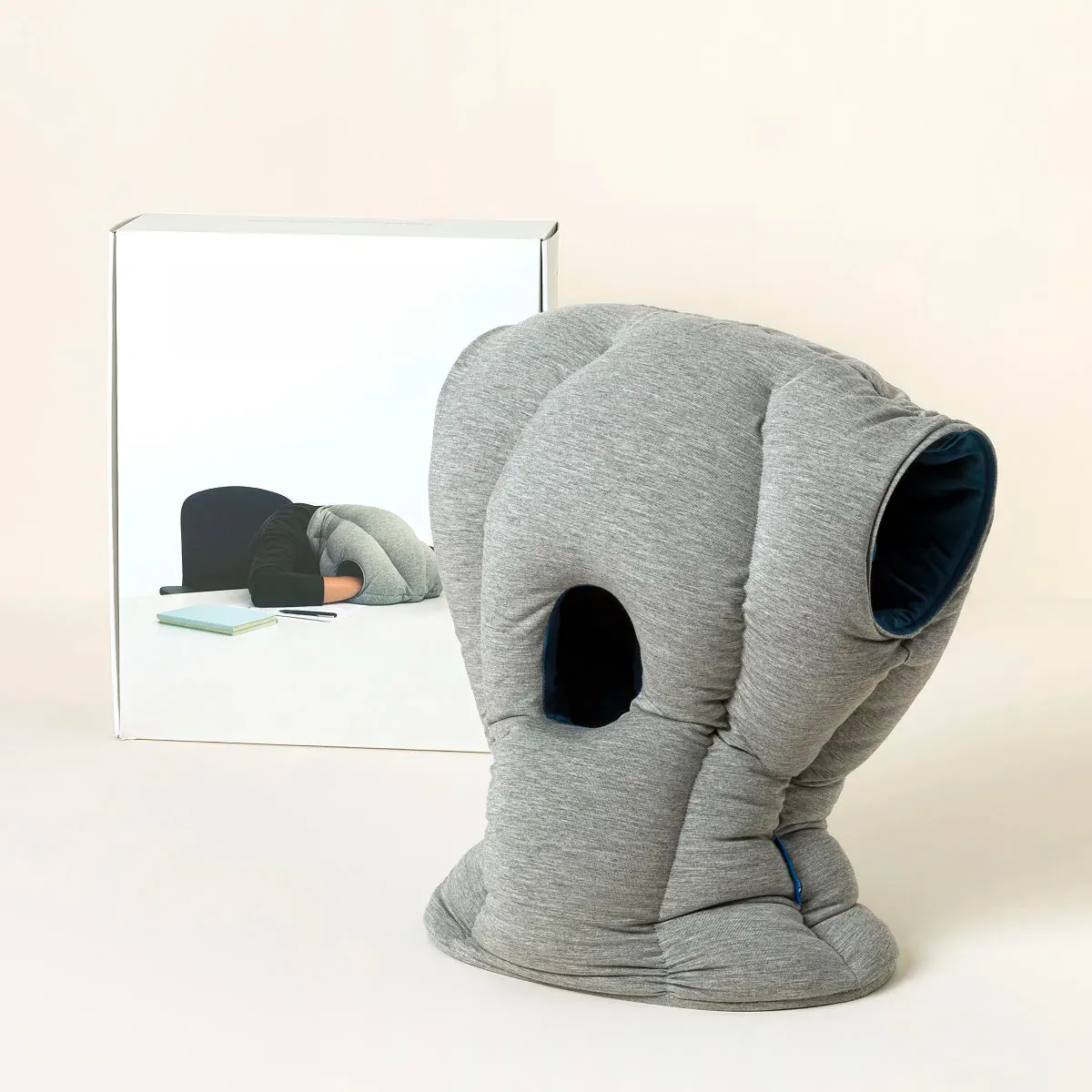 Nap Anywhere Pillow — Compact Travel & Office Nap Cushion