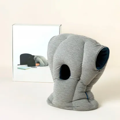 Nap Anywhere Pillow — Compact Travel & Office Nap Cushion