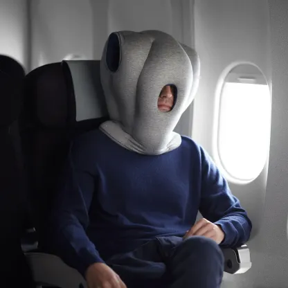 Nap Anywhere Pillow — Compact Travel & Office Nap Cushion