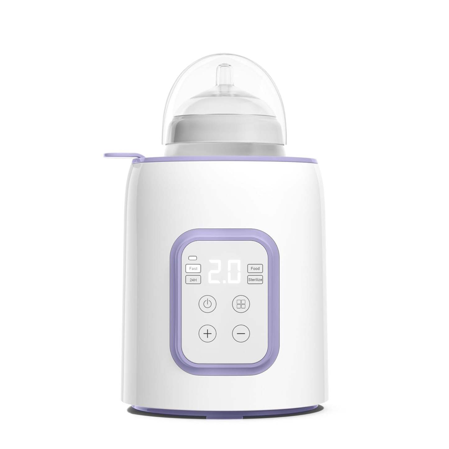 8-in-1 Fast Baby Bottle Warmer with Timer – Safe for Breastmilk Nutrients