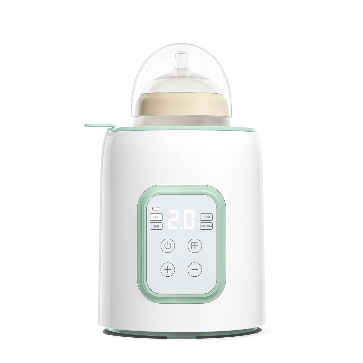 8-in-1 Fast Baby Bottle Warmer with Timer – Safe for Breastmilk Nutrients