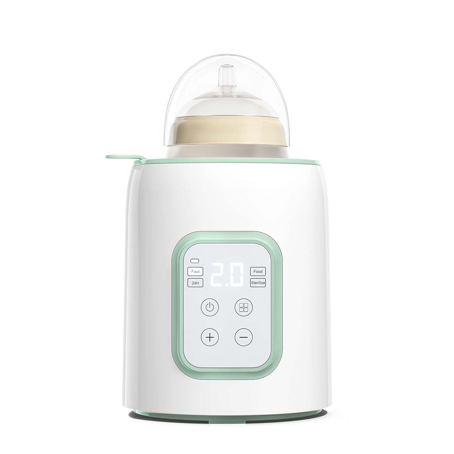 8-in-1 Fast Baby Bottle Warmer with Timer – Safe for Breastmilk Nutrients