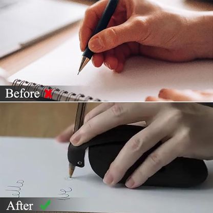 Pen grip assist for writing and drawing for adults with arthritis