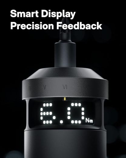 Electric screwdriver, smart display, 6 torque settings