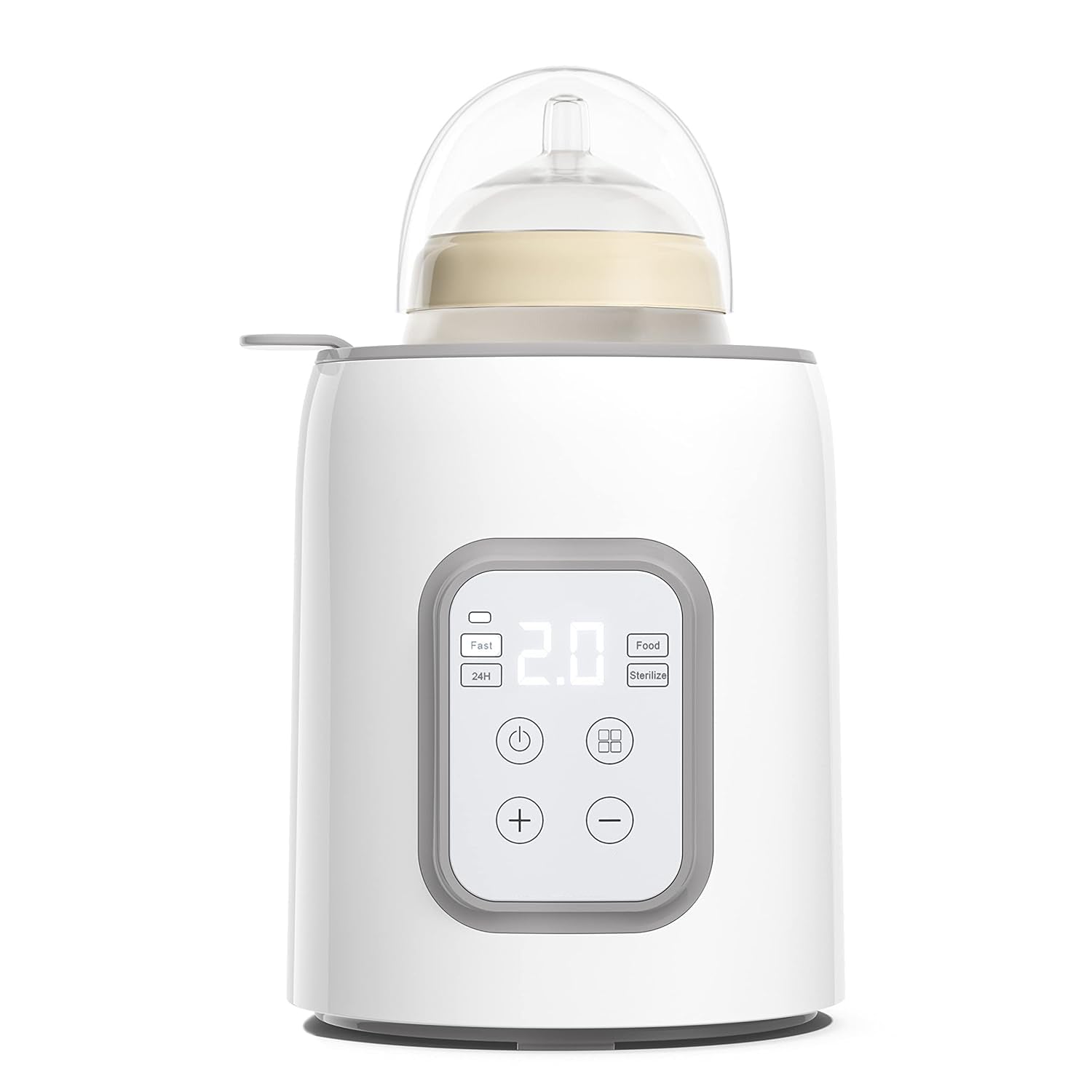 8-in-1 Fast Baby Bottle Warmer with Timer – Safe for Breastmilk Nutrients