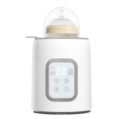 8-in-1 Fast Baby Bottle Warmer with Timer – Safe for Breastmilk Nutrients