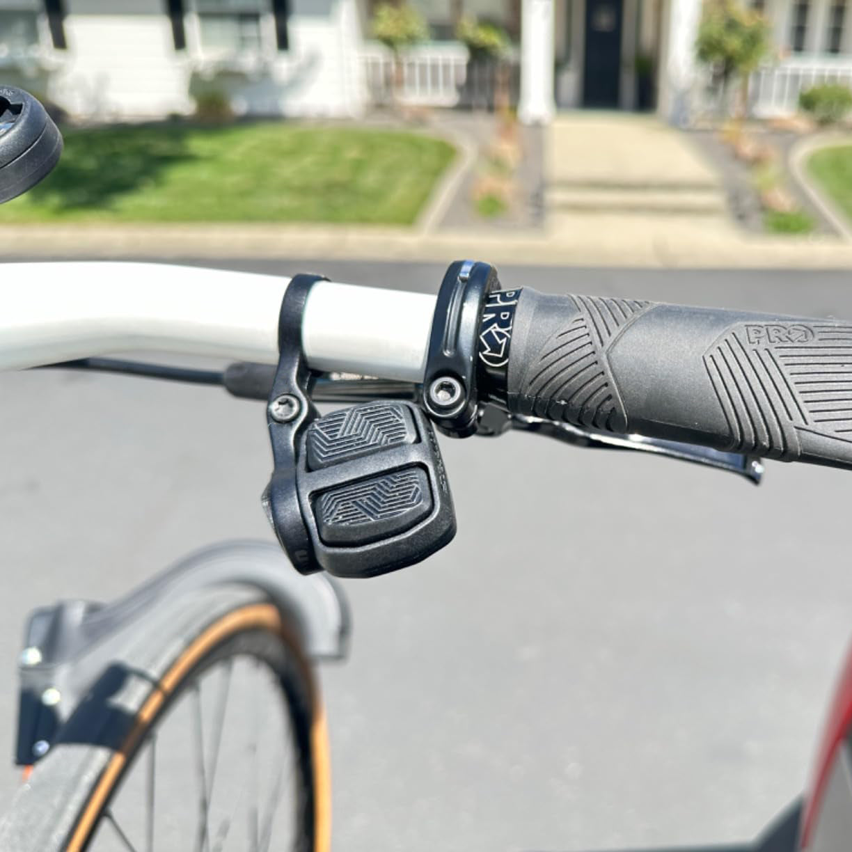 Ergonomic Adjustable Bike Control Pod
