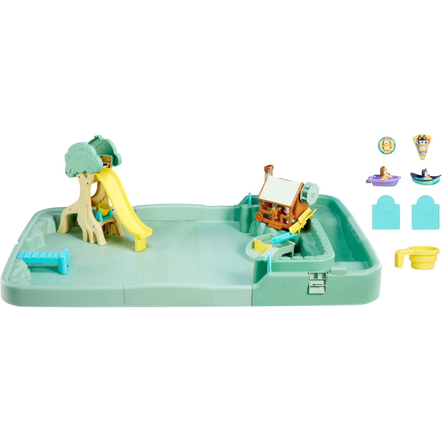 Bushland Adventure Water Play Set – Log Ride Tower