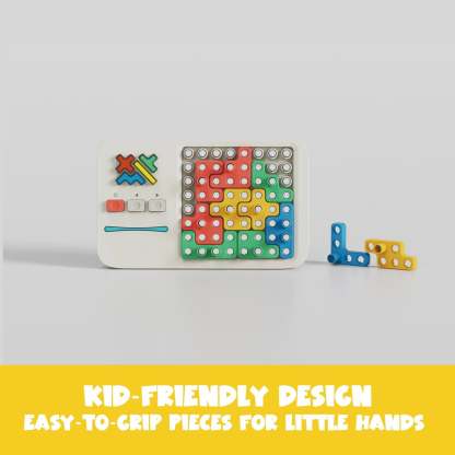 Super Puzzles STEM Toy – Pattern Matching Brain Game with 1000+ Challenges