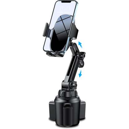 Car Cup Holder Phone Mount | Universal Adjustable Long Neck Design