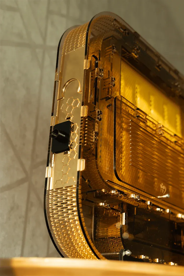 Futuristic Modular Beehive for Sustainable Beekeeping & Bee Observation
