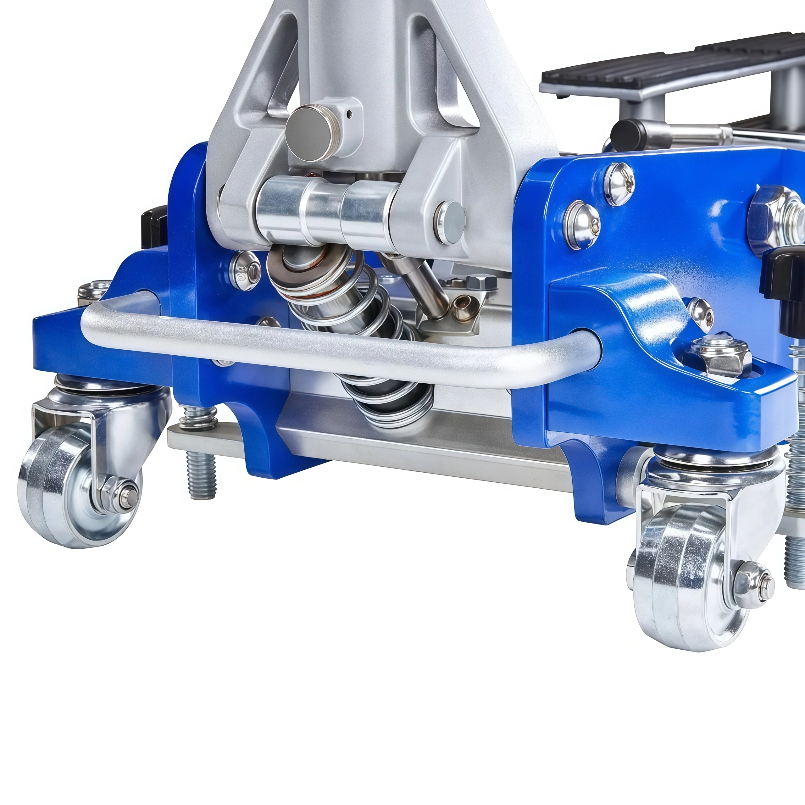Heavy-Duty Aluminum Motorcycle & ATV Lift — 1,500 lb Hydraulic-Style Service Jack