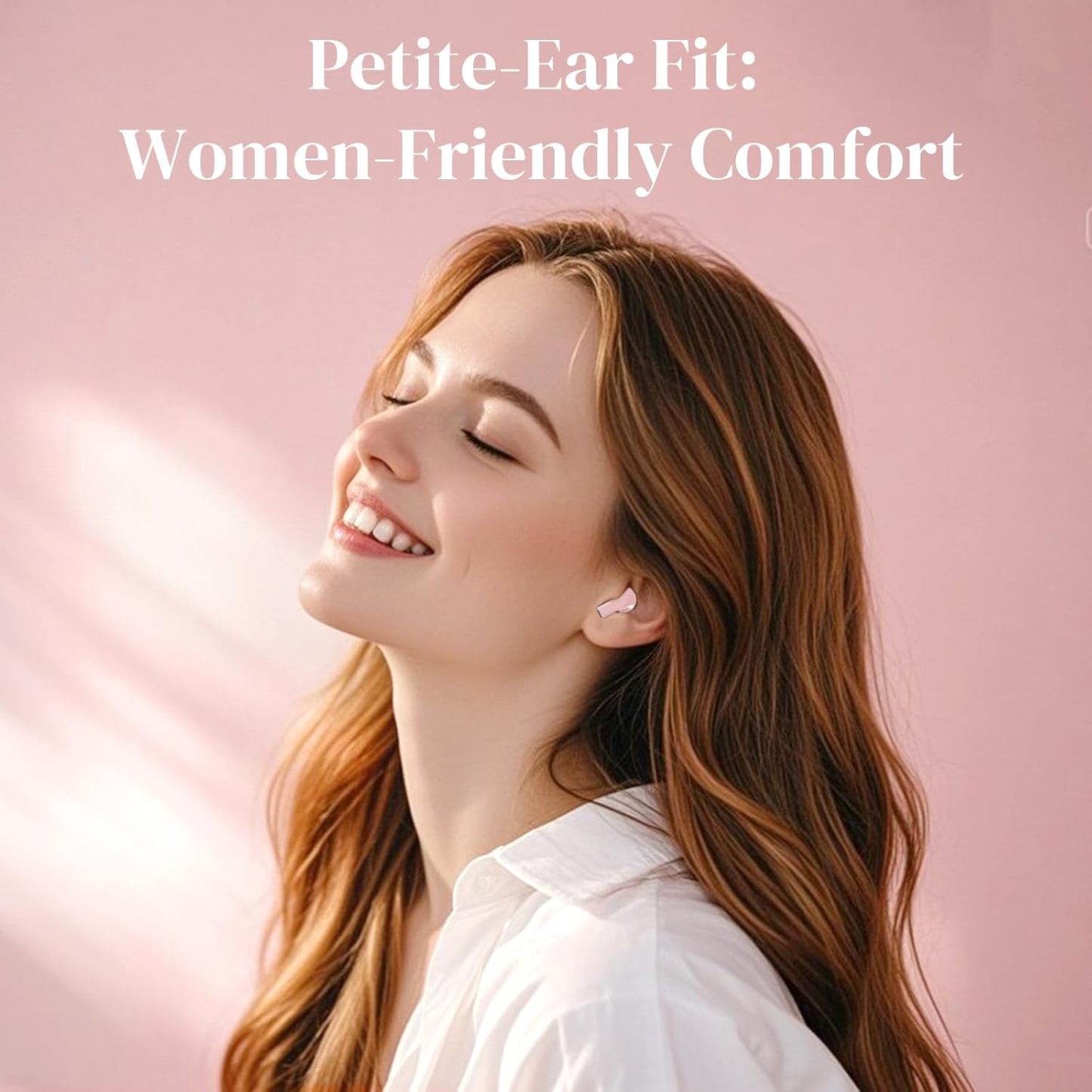 Heart Wireless Earbuds – Cute Mini Bluetooth Earbuds for Girls and Kids