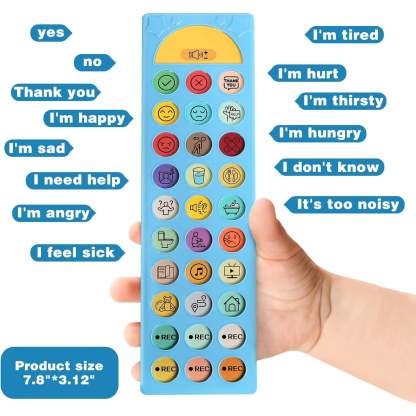 Autism Communication Aid, Non-Verbal Communication Tool, Speech Therapy & Stroke Rehabilitation Device