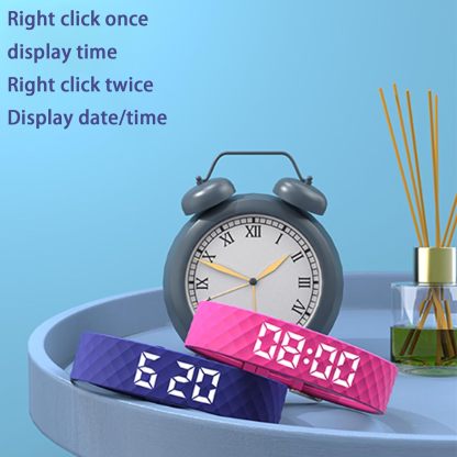 Alarm Vibrating Watch – Silent Vibration Shake Wake ADHD Medication Reminder