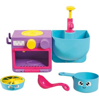 Bubble Baking Bath Toy – Kitchen-Themed Bubble Maker Set for Toddlers