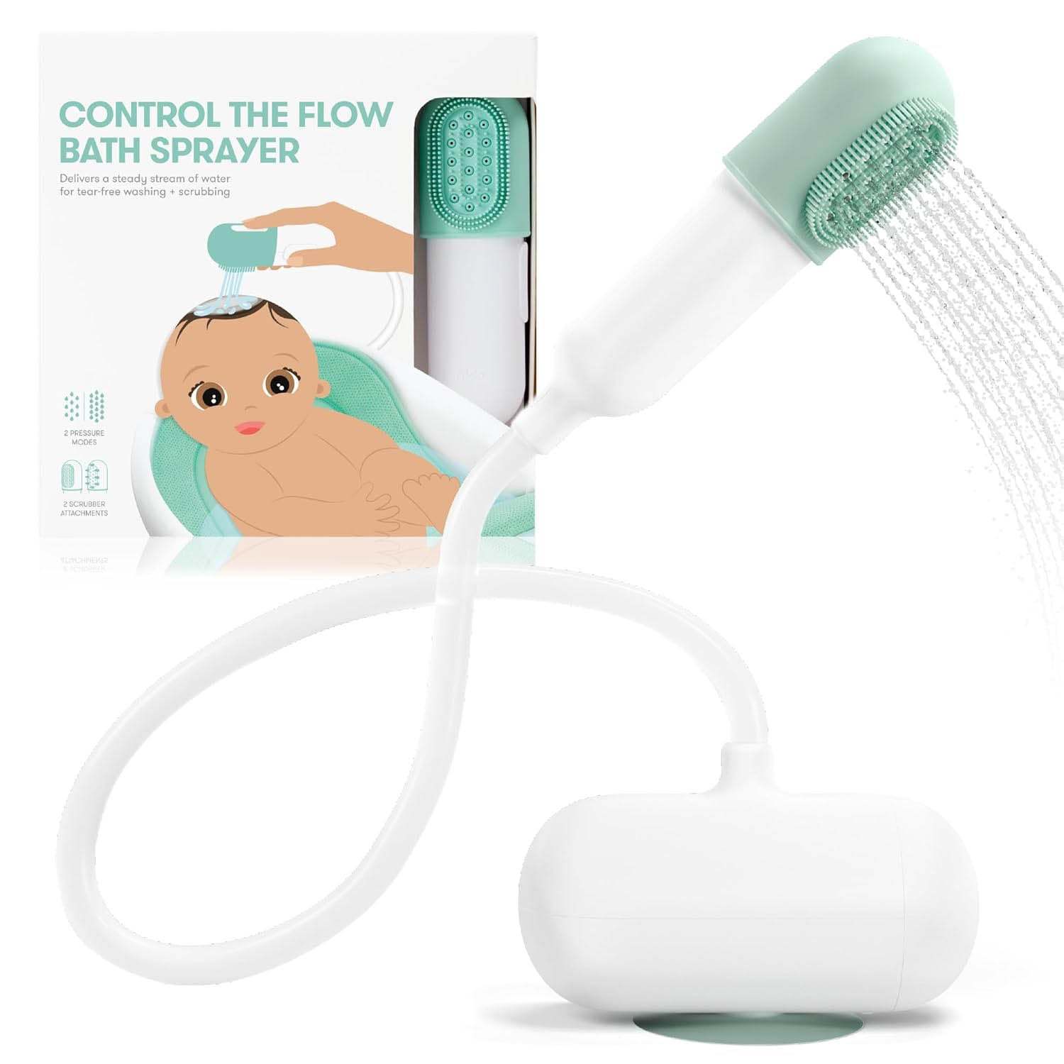 Control The Flow Bathtub Sprayer – Baby Bathtub Attachment