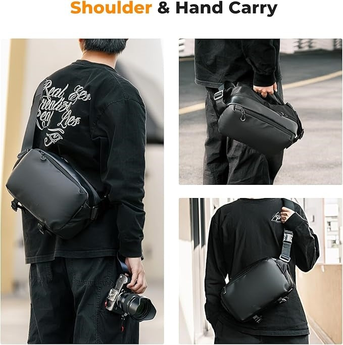 Waterproof Camera Sling Bag – Compact Photography Travel Pack