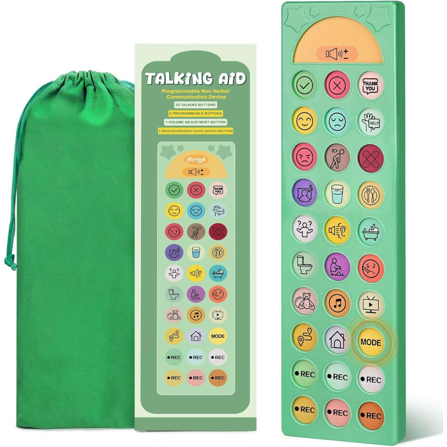 Autism Communication Aid, Non-Verbal Communication Tool, Speech Therapy & Stroke Rehabilitation Device