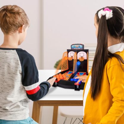Mini Basketball Game Set – Includes 20 Mini Basketballs, Desktop Game for Kids and Adults