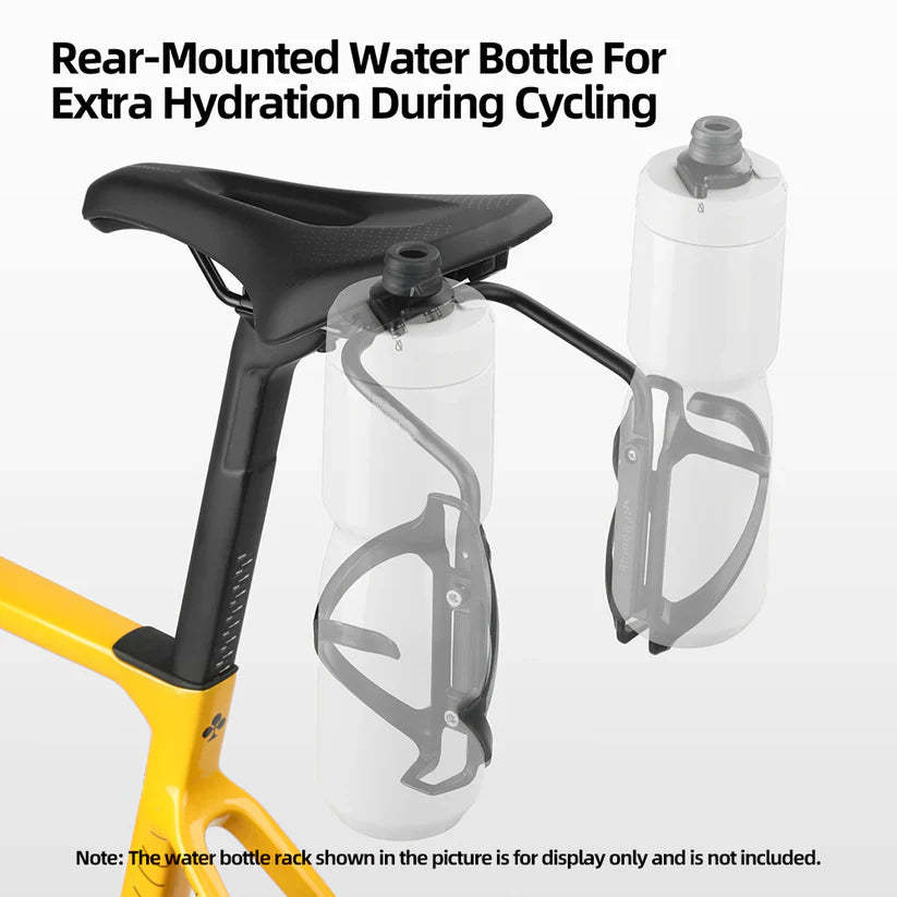 Multifunctional Bike Seat Post Stabilizer | Saddle Bag & Water Bottle Holder Stabilizer