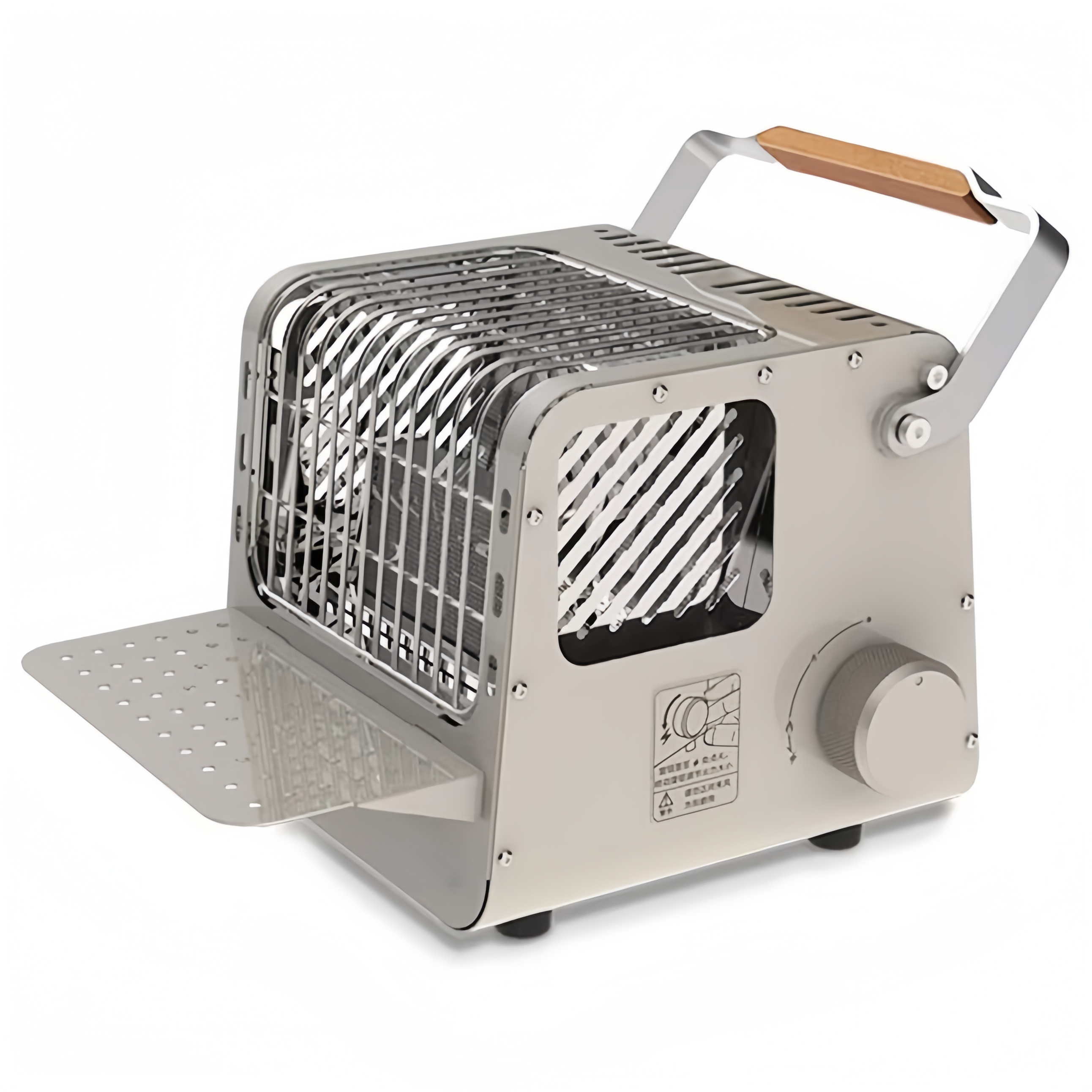 Portable 3-in-1 Camping Heater & Stove-Compact Outdoor Warmth and Cooking Companion