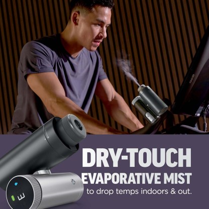 3-in-1 Personal Cooling System – Cooling Plate, Dry-Touch Mist & High