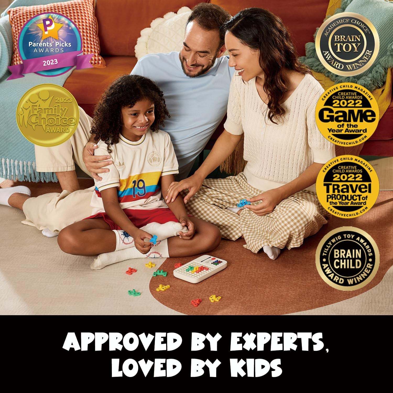 Super Puzzles STEM Toy – Pattern Matching Brain Game with 1000+ Challenges
