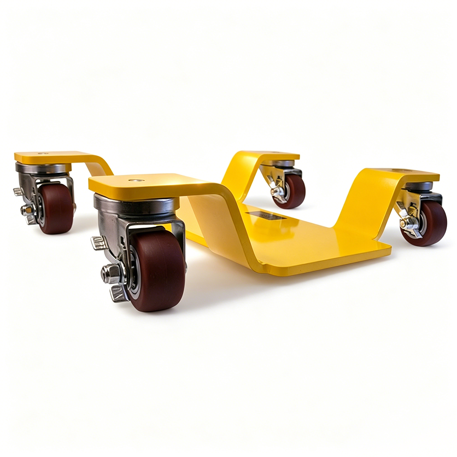 Heavy-Duty Motorcycle Dolly with 360° Swivel Casters