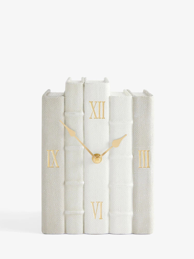 Book Clock – Vintage Book-Shaped Table Clock for Home Decor