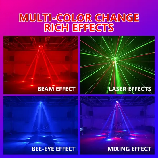Dynamic LED Bee Eye Moving Head Party Light