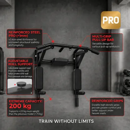 Wall-Mounted All-in-One Home Gym Training Station