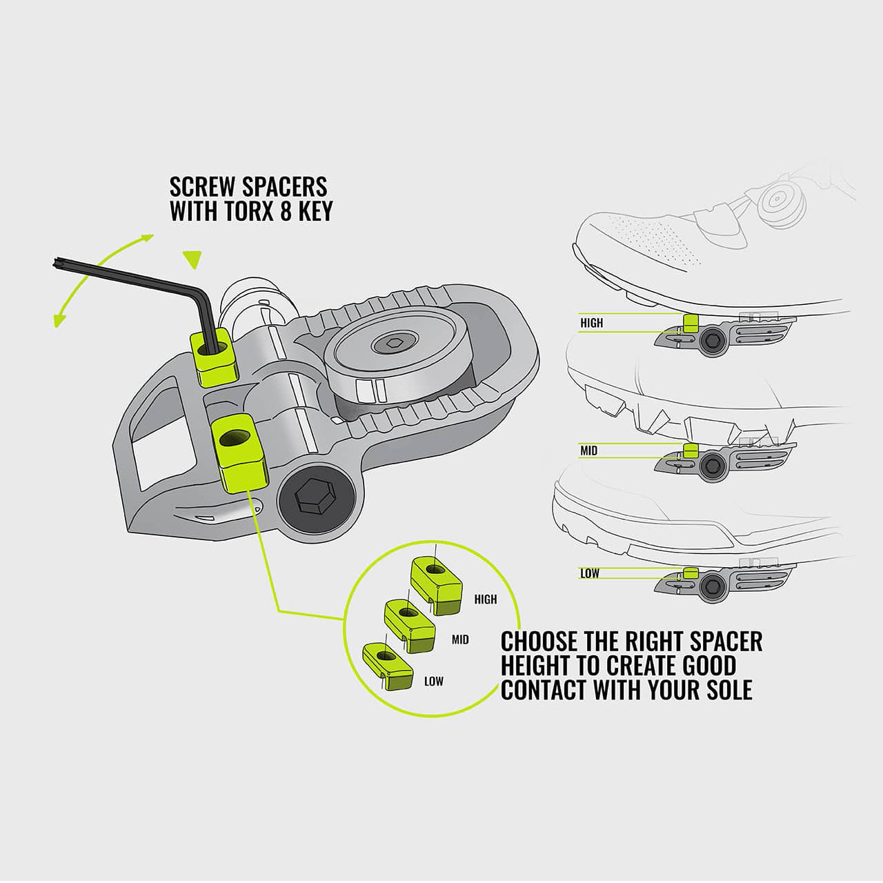 Magnetic Gravel Bike Pedals – SPD Compatible with Magnetic Release System