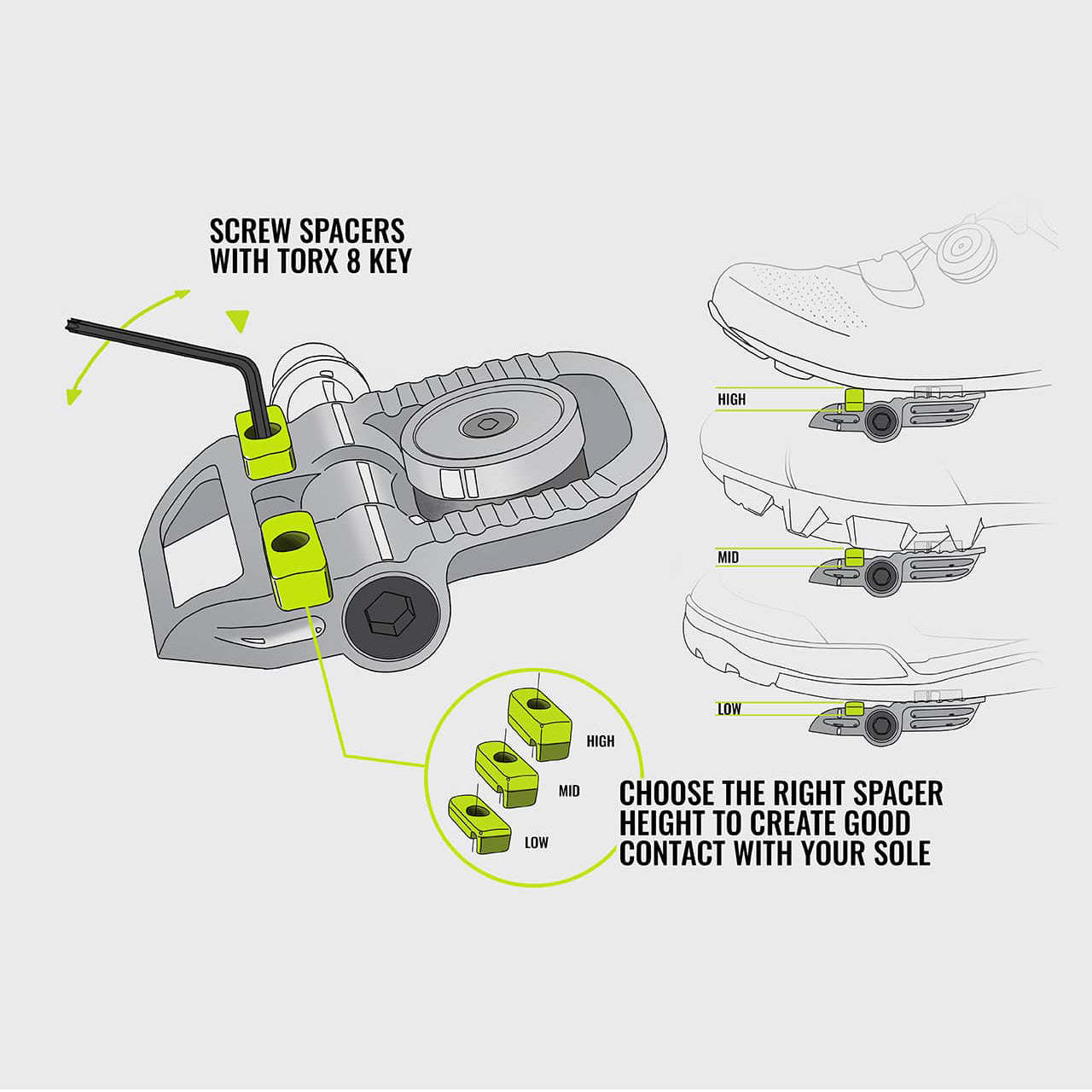 Magnetic Gravel Bike Pedals – SPD Compatible with Magnetic Release System